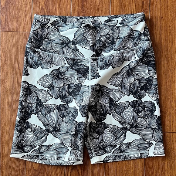Balance Collection Black and White Athletic Shorts - Picture 1 of 4